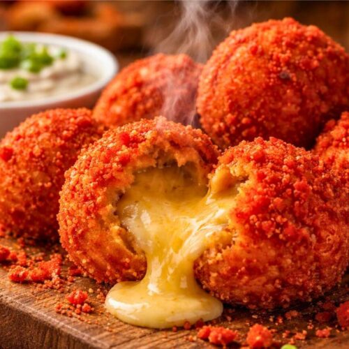 Hot Cheeto Boudin Balls Recipe