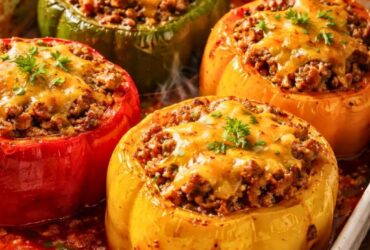 Old Fashioned Stuffed Bell Peppers Recipe