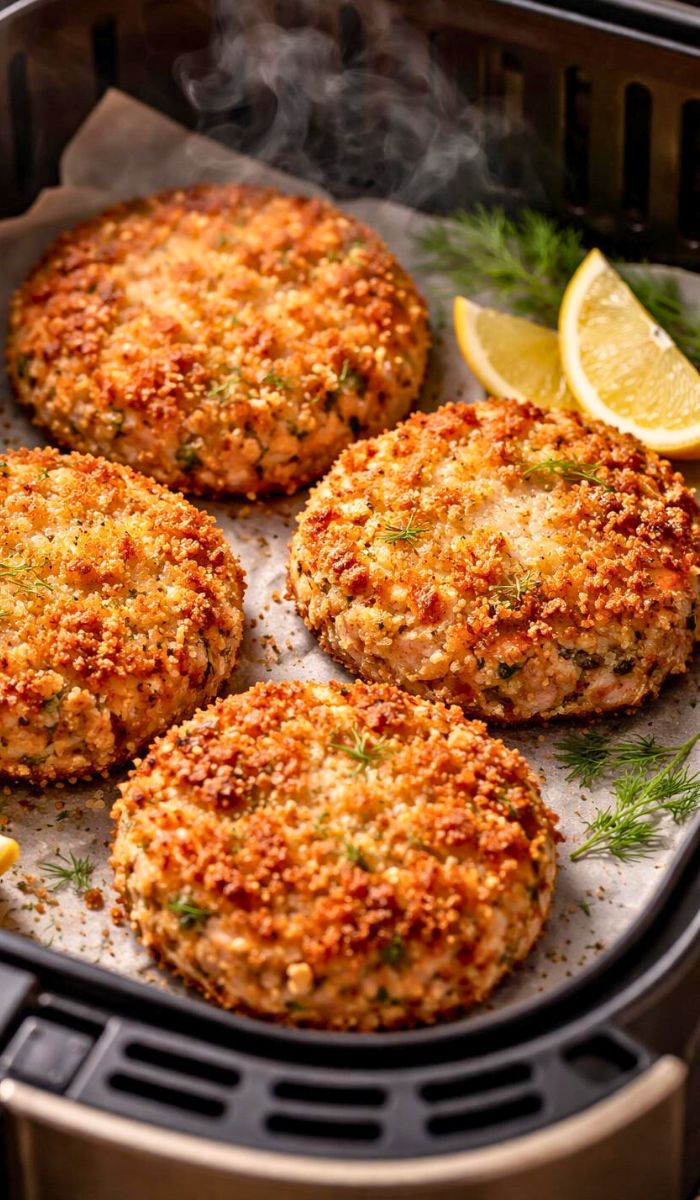 Air Fryer Salmon Patties Recipe