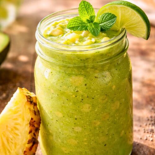 Avocado Pineapple Smoothie Recipe