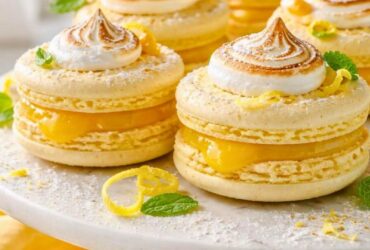 Citrus Lemon Meringue Pie Macarons Recipe