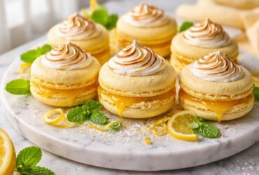 Citrus Lemon Meringue Pie Macarons Recipe