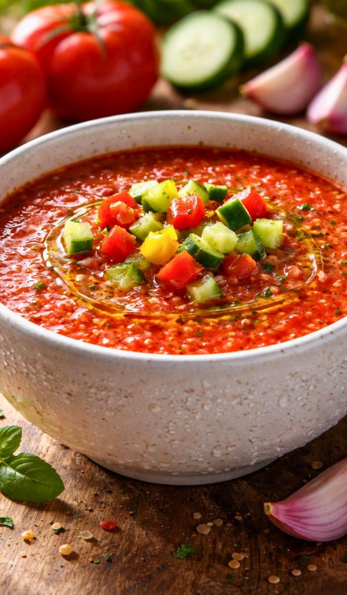 Classic Spanish Cold Gazpacho Recipe