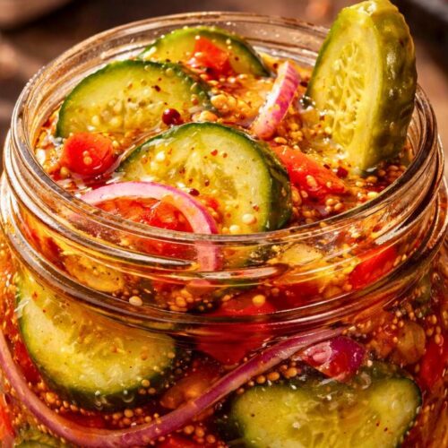Famous Dave's Sweet and Spicy Pickles Recipe