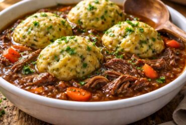 Hairy Bikers Mince and Dumplings Recipe