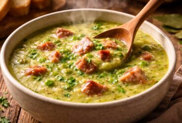 Hairy Bikers Pea and Ham Soup Recipe