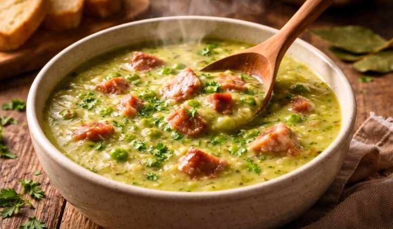 Hairy Bikers Pea and Ham Soup Recipe