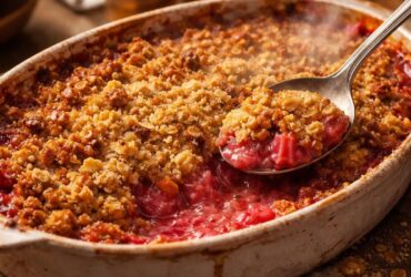 Hairy Bikers Rhubarb Crumble Recipe