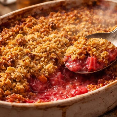 Hairy Bikers Rhubarb Crumble Recipe