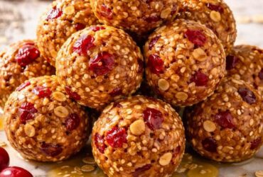 High-Protein Cranberry Energy Balls Recipe