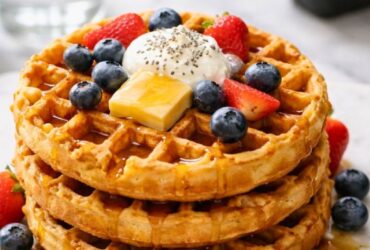 High Protein Waffles Recipe