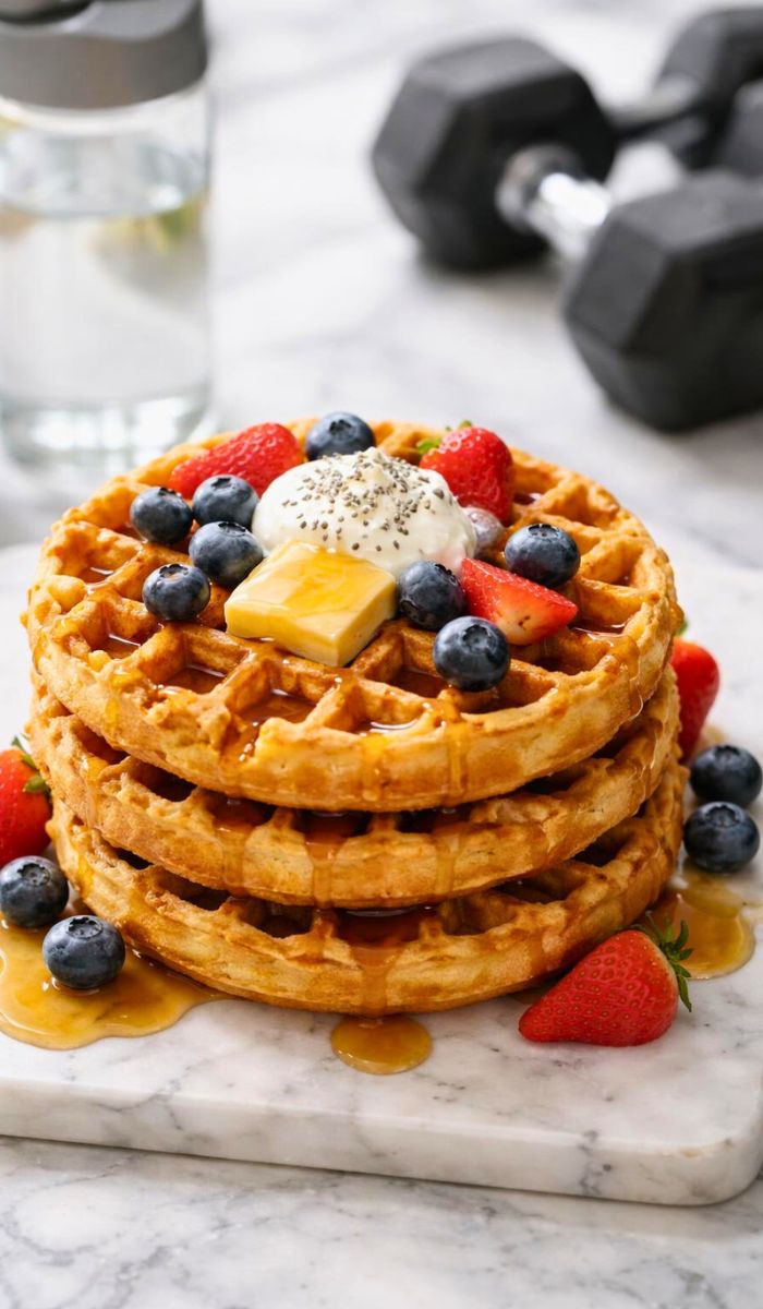 High Protein Waffles Recipe