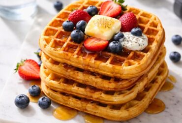 High Protein Waffles Recipe
