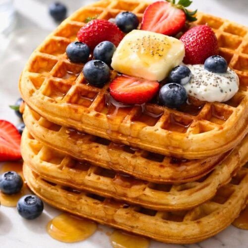 High Protein Waffles Recipe