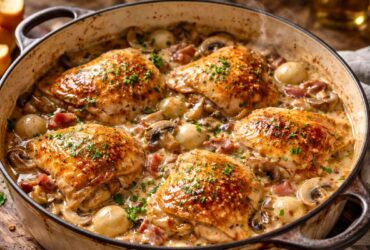 Julia Child Coq au Vin Blanc Recipe