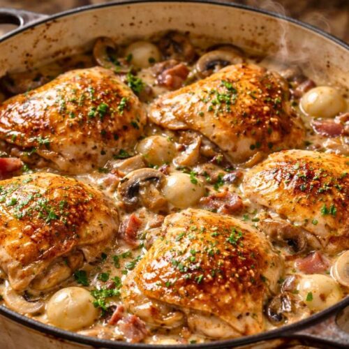 Julia Child Coq au Vin Blanc Recipe