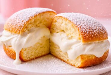 Korean Milk Cream Donut Recipe