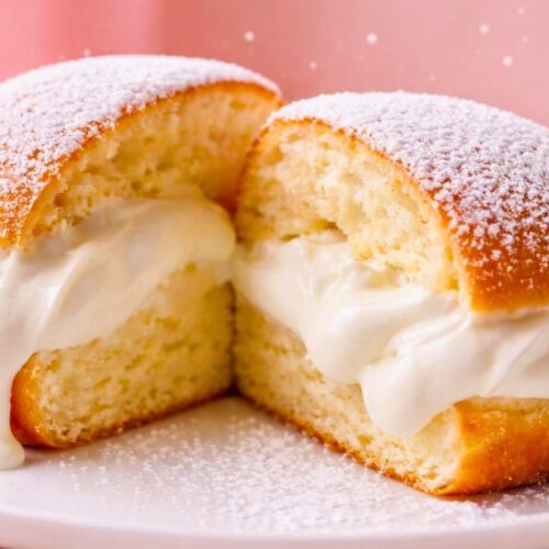 Korean Milk Cream Donut Recipe