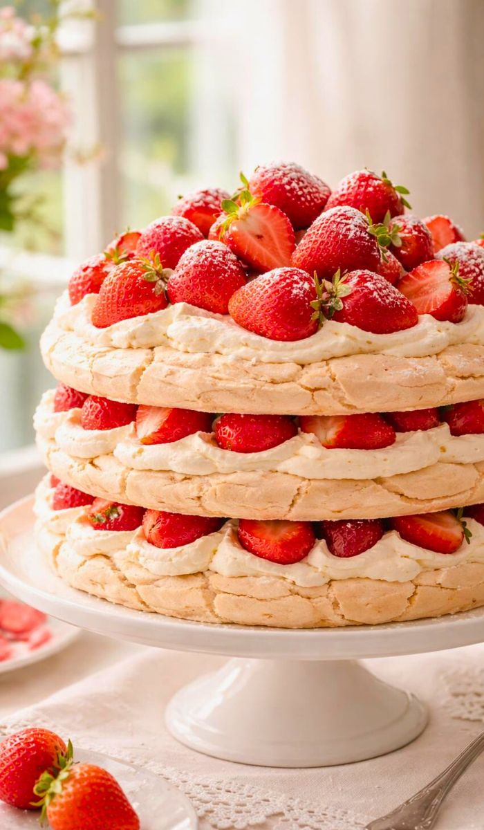 Mary Berry Strawberry Gateau Recipe