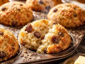 Mini Irish Soda Bread Muffins Recipe