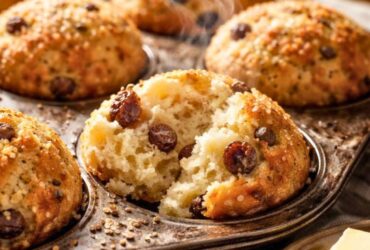 Mini Irish Soda Bread Muffins Recipe