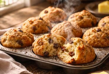 Mini Irish Soda Bread Muffins Recipe