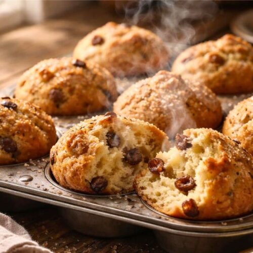 Mini Irish Soda Bread Muffins Recipe