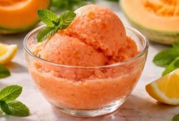 Ninja Creami Cantaloupe Sorbet Recipe