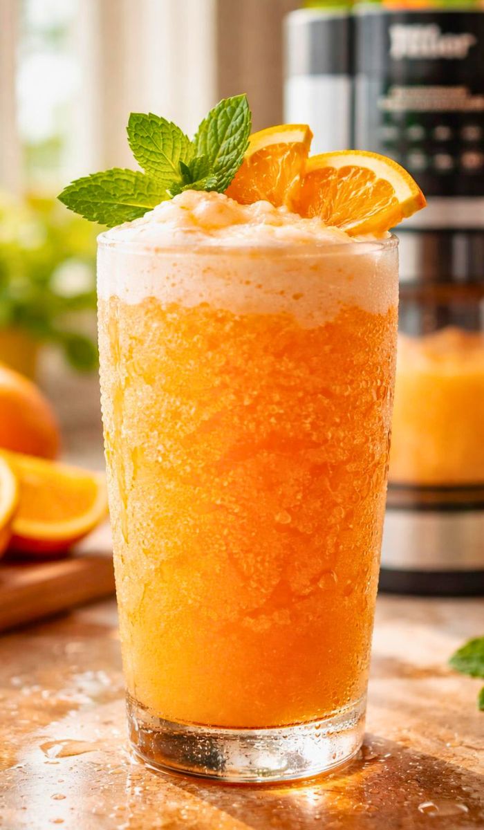 Ninja Slushie Orange Julius Recipe