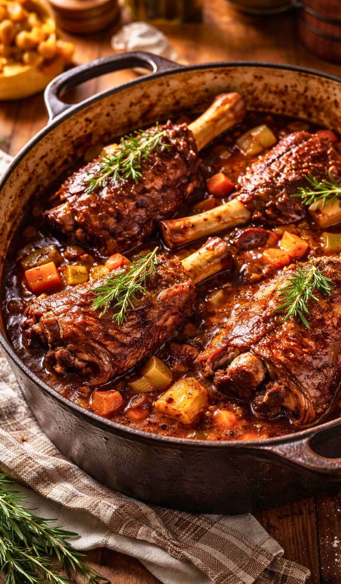 Hairy Bikers Lamb Shanks Recipe