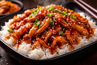 Slow Cooker Korean BBQ Chicken Recipe