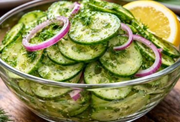 Texas de Brazil Cucumber Salad Recipe
