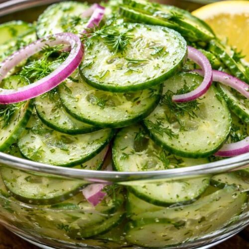 Texas de Brazil Cucumber Salad Recipe