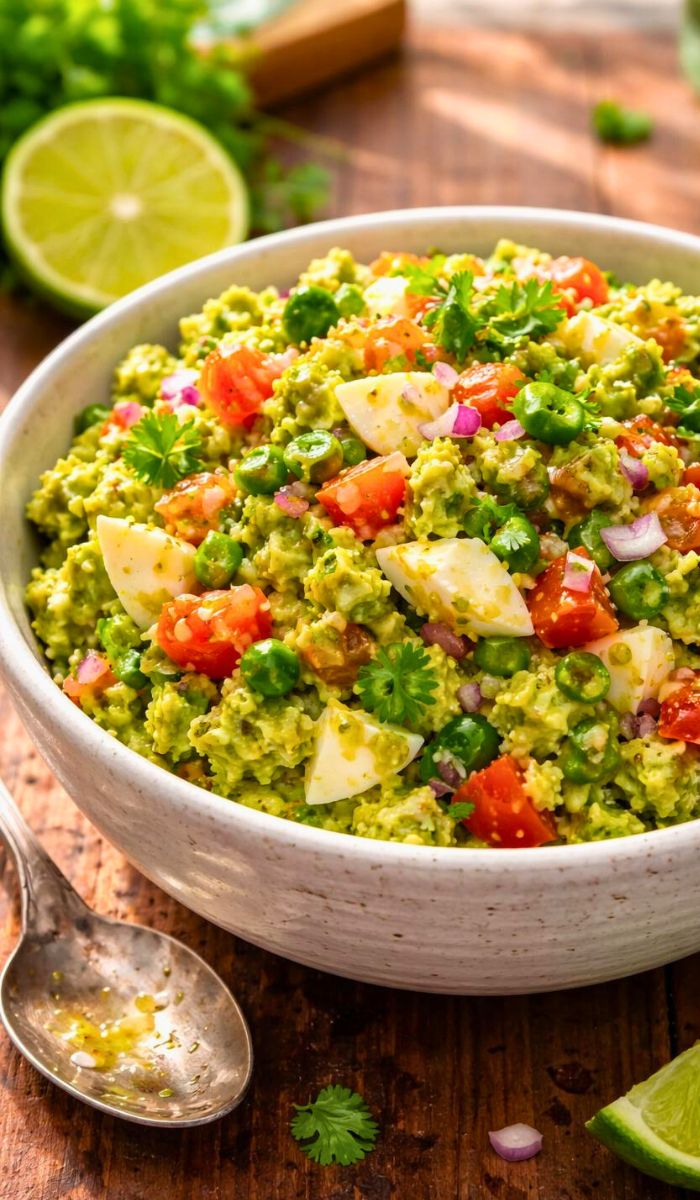 Zesty Avocado Egg Salad Recipe
