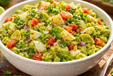 Zesty Avocado Egg Salad Recipe
