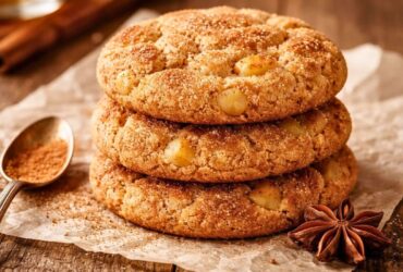 Apple Cinnamon Snickerdoodle Cookies Recipe