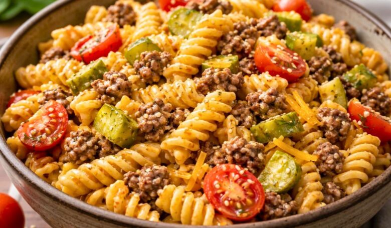 Big Mac Pasta Salad Recipe