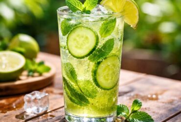 Cava Cucumber Mint Lime Drink Recipe