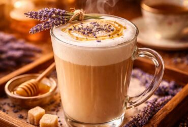 Cozy Lavender Milk Tea Latte Recipe