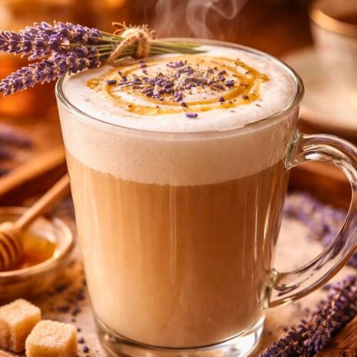 Cozy Lavender Milk Tea Latte Recipe