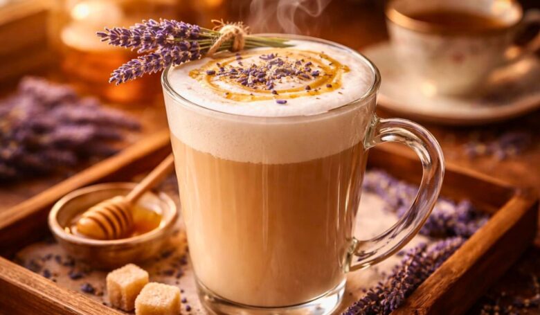Cozy Lavender Milk Tea Latte Recipe