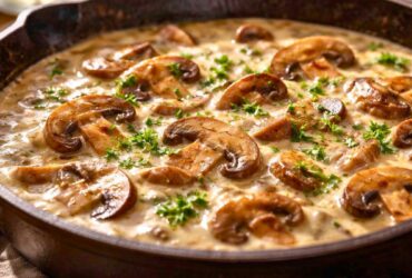 Creamy Mushroom Sauce Recipe