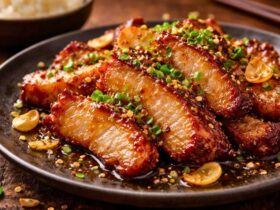 Crispy Garlic Pork Jowl Recipe