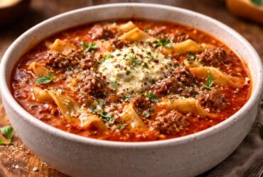 Crockpot Lasagna Soup Recipe