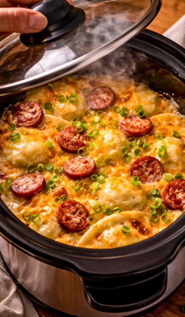 Crockpot Pierogi Casserole Recipe
