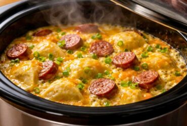 Crockpot Pierogi Casserole Recipe