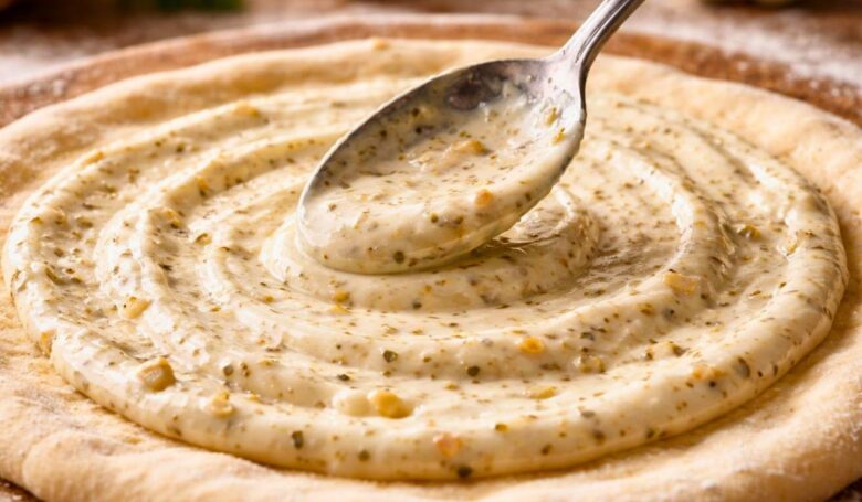 Garlic White Pizza Sauce Recipe