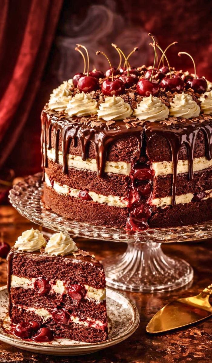 Hairy Bikers Black Forest Cake Recipe