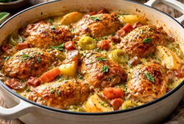 Hairy Bikers Chicken Cider Casserole Recipe
