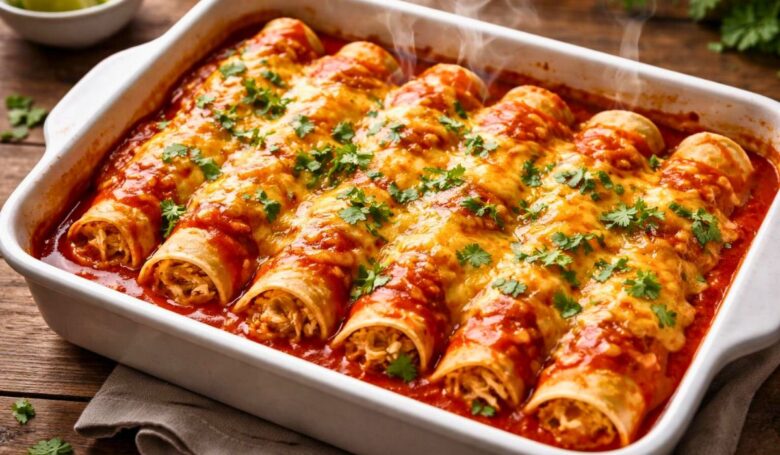 Hairy Bikers Chicken Enchiladas Recipe
